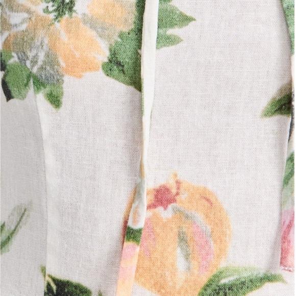 Shisha Linen Floral Maxi Dress - Picture 3 of 3